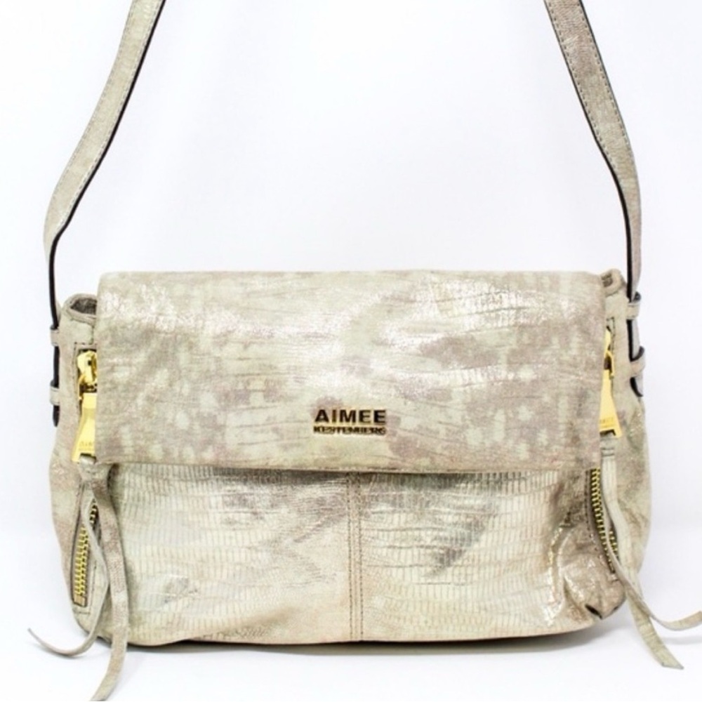 Aimee Kestenberg Bali Metallic Sunrise Crossbody Bag ☀️